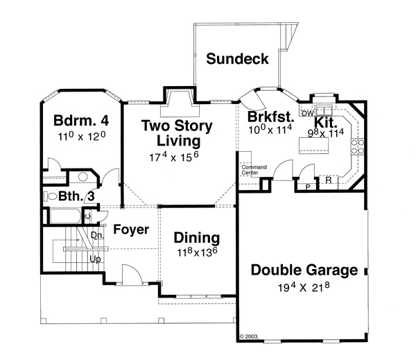 First Floor image of Dupree House Plan